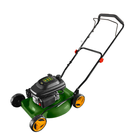 [JDGM2A20] CORTACÉSPED DE GASOLINA - 196 CC - 3,5 KW (4.8HP) - 3600 RPM - EMPUJE MANUAL - DESCARGA LATERAL - MOTOR 4 TIEMPOS - ALTURA DE CORTE: 25 - 75MM - ANCHO DE CORTE: 510MM (20'') - TAMAÑO DE LA RUEDA: 7''