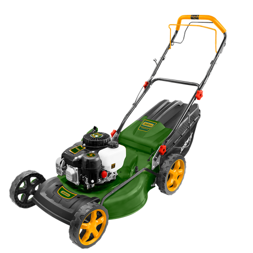[JDGM3A20] CORTACÉSPED DE GASOLINA - 171 CC - 3,0 KW (4.5HP) - 2800 RPM - AUTOPROPULSADO - DESCARGA LATERAL - MOTOR 4 TIEMPOS - ALTURA DE CORTE: 25 - 70MM - ANCHO DE CORTE: 510MM (20'') - BOLSA DE RECOLEC. 65 L