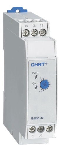 [NJB1-S AC24V] RELÉ ELECTRÓNICO CHINT: timer 0,2 Seg a 120 horas-24VCC
