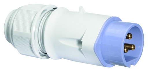 [KL7031640] FICHA MACHO MOVIL 2P+T 16A IP44 24V -BALS KALOP
