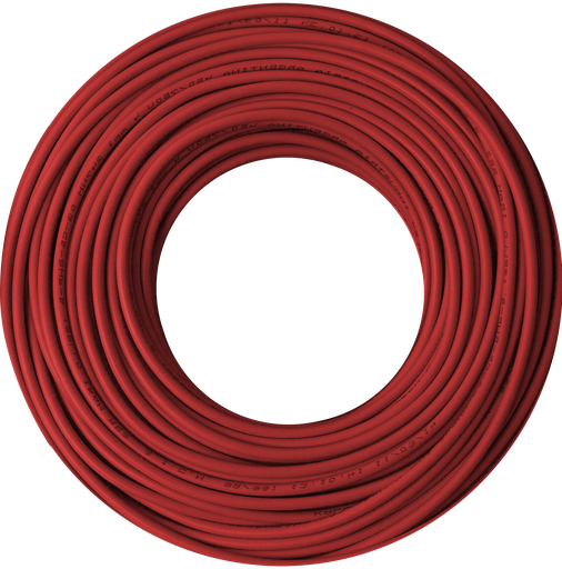 [KS20071] Cable 1x6 rojo C5 rollo 100m Kalop