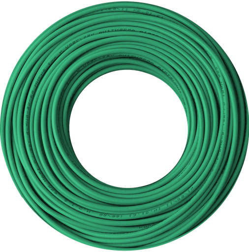 [KS20184] Cable 1x10 verde/a C5 rollo 100m Kalop