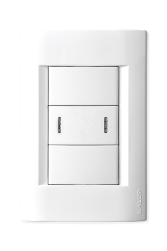 [KS40757] LLAVE CIVIL BLANCA 1 PUNTO COMBINADA - KALOP
