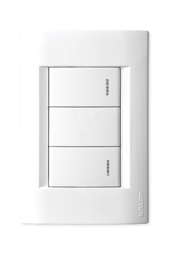 [KS43751] LLAVE CIVIL BLANCA 2 PUNTOS - KALOP