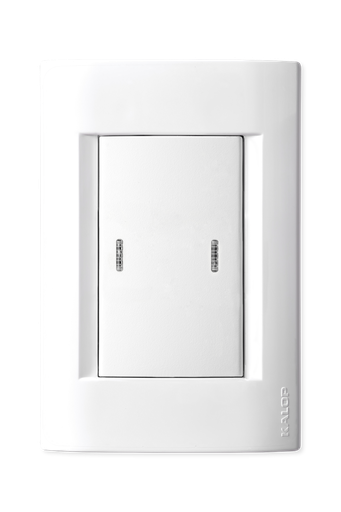 [KS40757T] LLAVE CIVIL BLANCA TECLON COMBINADO - KALOP