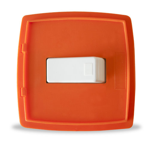 [KL48252] CAJA CAPSULADA SOPORTE 1 PUNTO NARANJA - KALOP