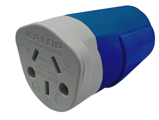 [KL44231] TOMA MÓVIL HEAVY DUTY AZUL KALOP