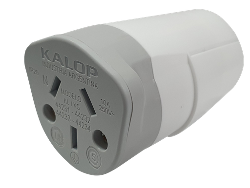 [KL44233] TOMA MÓVIL HEAVY DUTY BLANCA KALOP