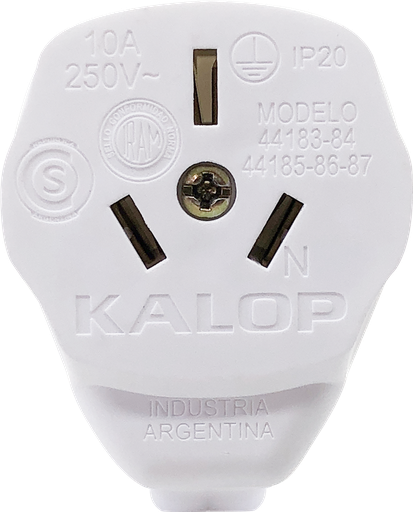[KS44183] TOMA MOVIL SALIDA LATERAL BLANCO 15U