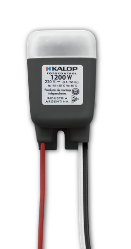 [KL95007] FOTOCONTROL 3 CABLES 1200W 220V - KALOP