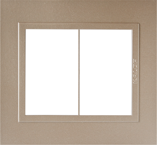 [KS41523] Tapa 6 Mód Zen Metal Bronce Kalop