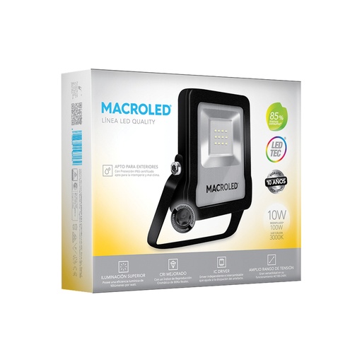 [FLSV2-10WW] Reflector PRO 10w cálido Macroled