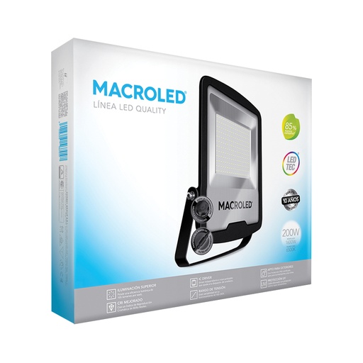 [FLSV2-200CW] Reflector PRO 200w frío Macroled