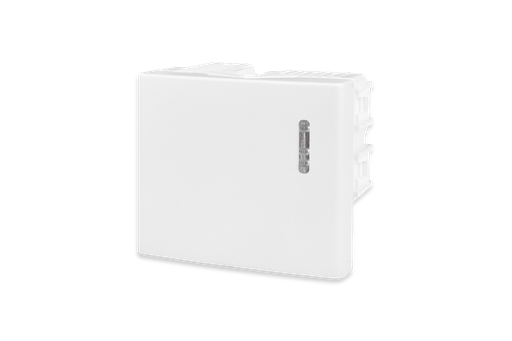 [KL40123S] MODULO MEDIO TECLON SIMPLE BLANCO - KALOP