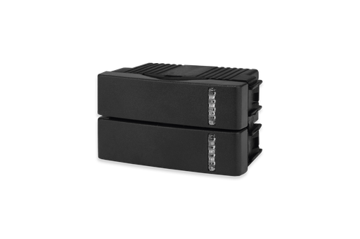 [KL40106] MODULO PUNTO DOBLE SIMPLE NEGRO - KALOP