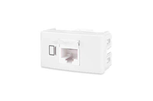 [KS40339] MODULO TOMA COMPUTACION RJ45 BLANCO - KALOP